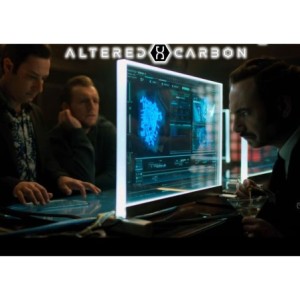 ALTERED CARBON BCPD Keyboard Original Prop