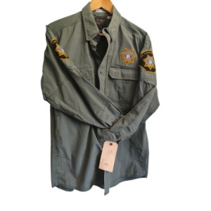 THE CROSSING Jude Port Canaan Sheriff Shirt Original Series Prop