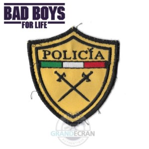 BAD BOYS FOR LIFE Police Patches Original Movie Prop