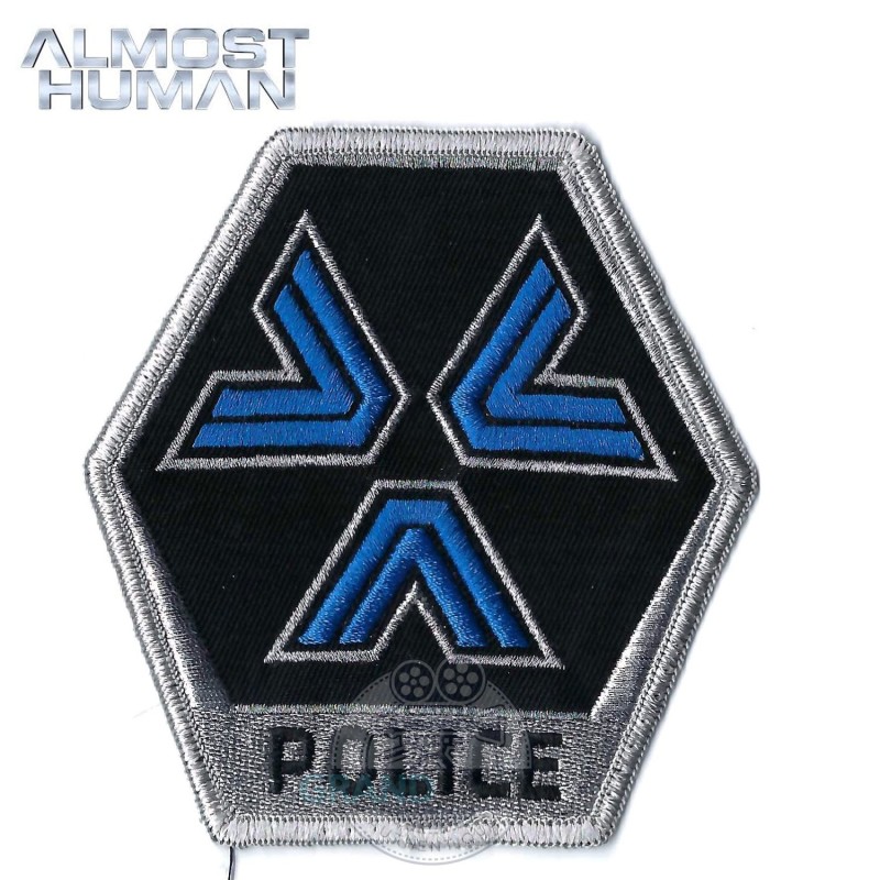 ALMOST HUMAN Police Patch 1 Original Movie Prop