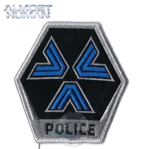 ALMOST HUMAN Police Patch 2 Original Movie Prop