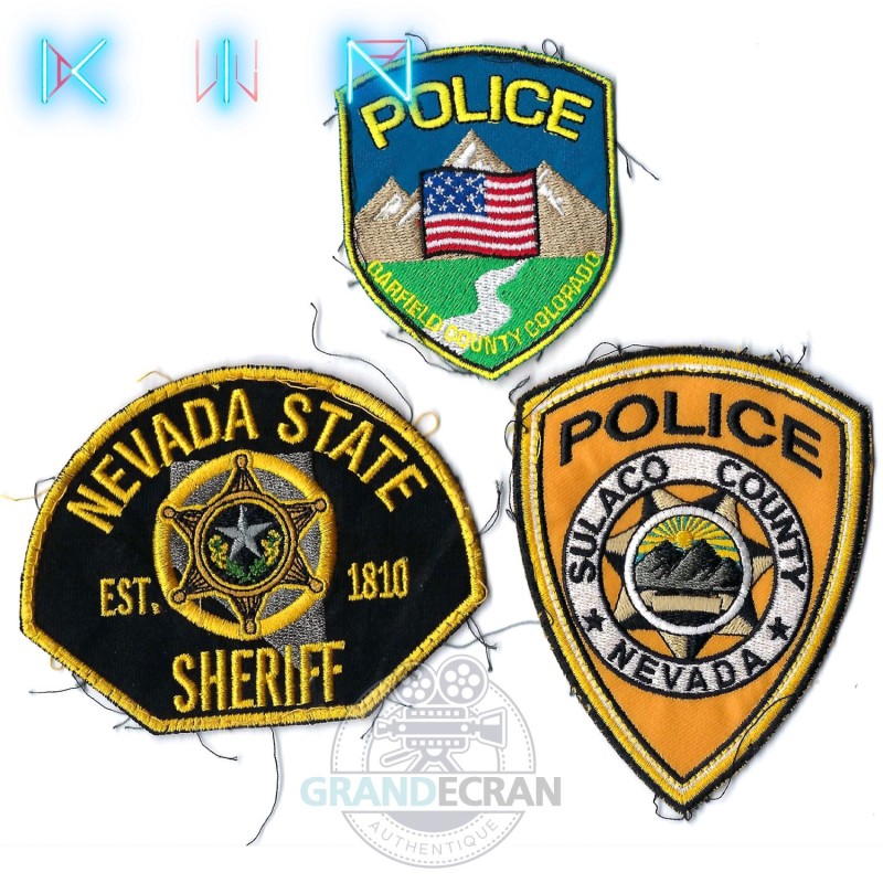 KIN Scifi Movie Sulaco Three Police Patch accessoire original