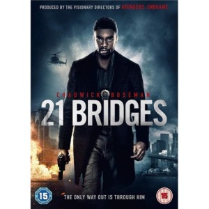 21 BRIDGES Chadwick Boseman NYPD patch accessoire de film original
