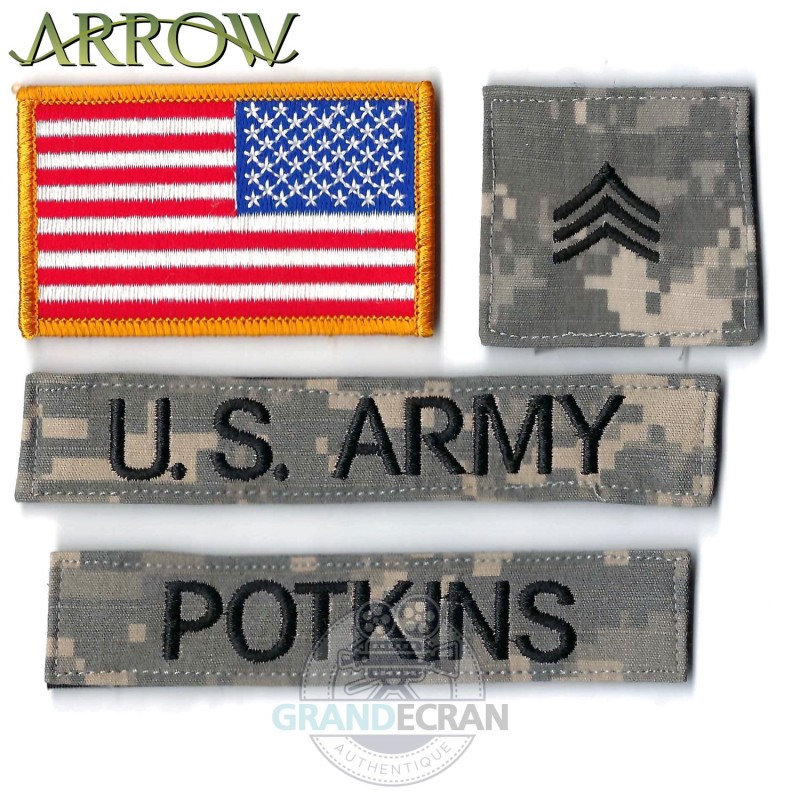 ARROW Potkins Screen Match Patches Original Series Prop (Copie)