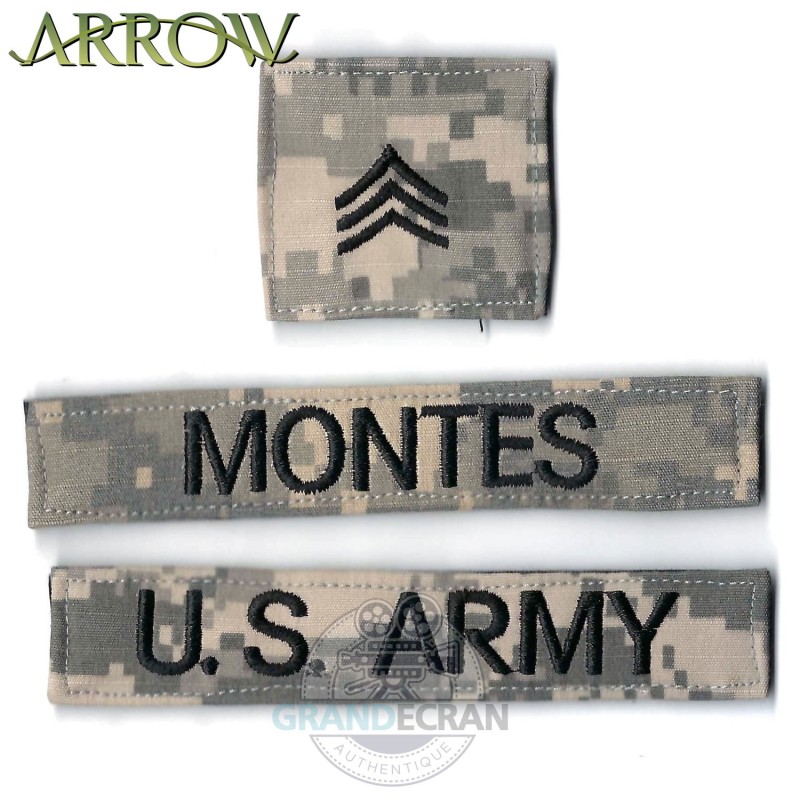 ARROW MONTES US Army Patches Original Series Prop