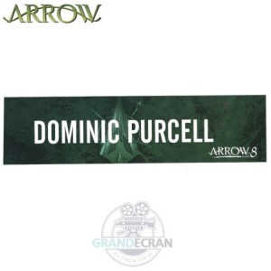 ARROW S8 Dominic Purcell Chair Back Insert ( Production Use )