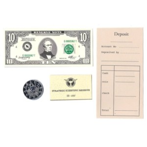 AGENT CARTER Bank Set of Props SSR Sheet S02E01 Original Prop