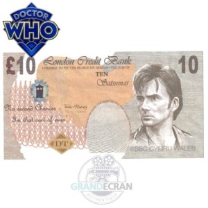 DOCTOR WHO Ten Satsumas Note Original TV Prop