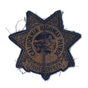 CHiPs Traffic Officer Patch S5E13 S06E22 Original Prop