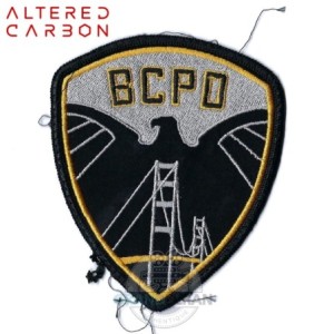 ALTERED CARBON Bay City Police BCPD Patch Original Prop