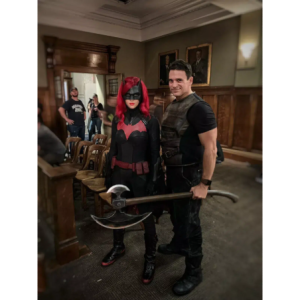 BATWOMAN Executioner Vest Costume Screen Used