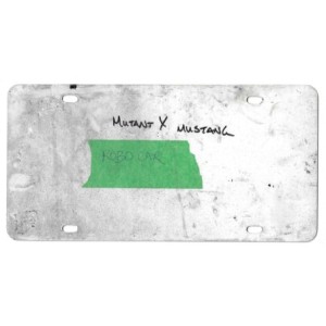MUTANT X Marvel TV Series License Plate TV Prop