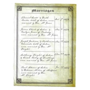 CHARMED Marriage Certificate Original Prop