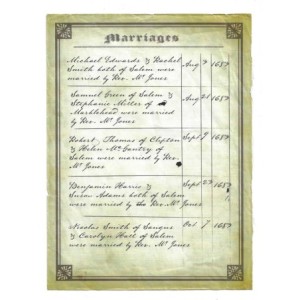 CHARMED Marriage Certificate Original Prop