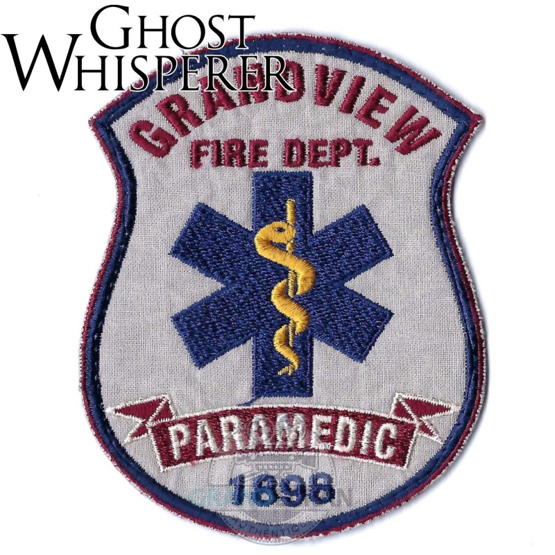 GHOST WHISPERER Original Prop Patch Grandview Paramedic