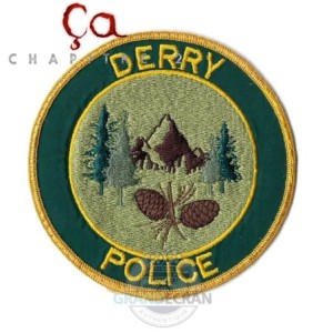 IT and IT CHAPTER 2 Derry Police Patch Original Movie Prop