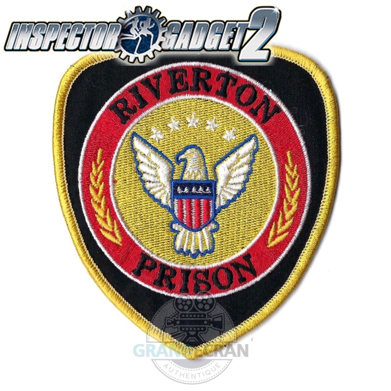 INSPECTOR GADGET 2 Riverton Prison Patch Screen Used Movie Prop