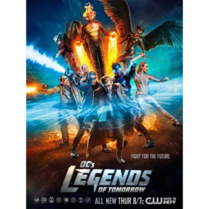 LEGENDS OF TOMORROW NASA Patches S02E14 Original Series Prop