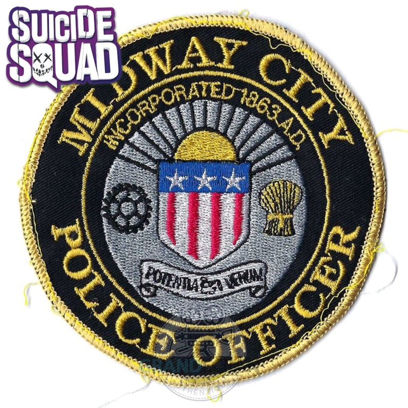 SUICIDE SQUAD Midway City Police Patch Original Prop