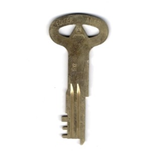SUICIDE SQUAD Belle Reve Metal Prison Key Original Movie Prop