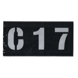 SUICIDE SQUAD Belle Reve Guard C17 Patch Screen Used Original Movie Prop
