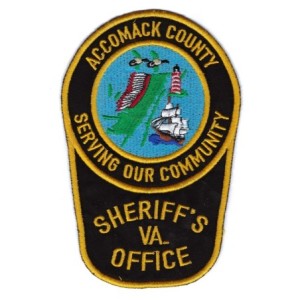 THE MAN FROM TORONTO Accomack County Sheriff Patch Original Prop