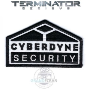 TERMINATOR GENISYS Cyberdyne Patch Original Costume Ultra Rare Prop