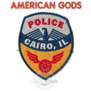 AMERICAN GODS Cairo Police Patch TV Series Prop