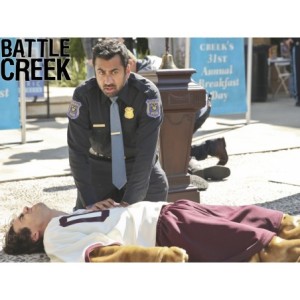 BATTLE CREEK Police Patch TV Series Original Prop