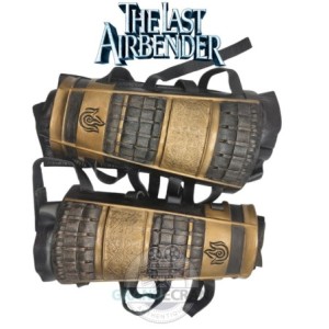 THE LAST AIRBENDER Fire Nation Vambraces Original Movie Prop