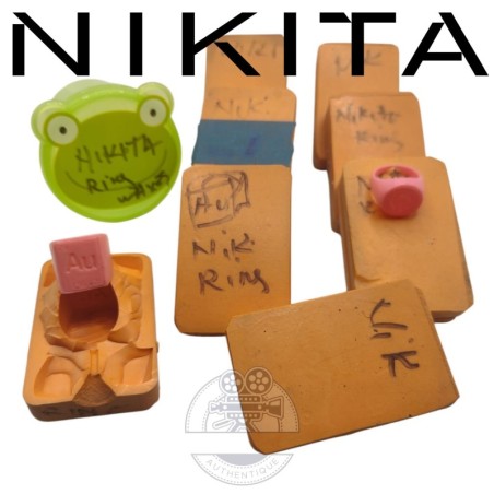 NIKITA TV Series Jewelry Molds and Waxes Television Series Props