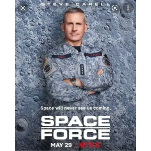 SPACE FORCE Naird Uniform Flash Patches Original TV Props