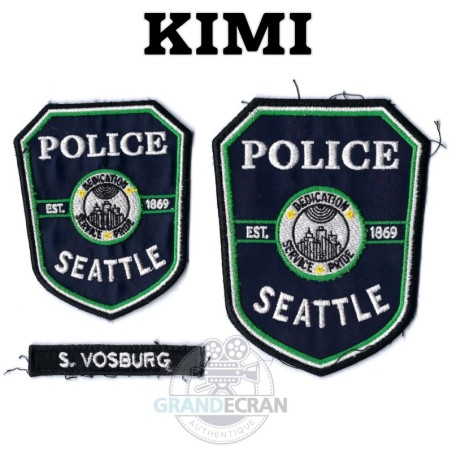 KIMI Seattle Police Set Patch Original Movie Prop