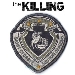THE KILLING Saint George's Academy Patch Prop