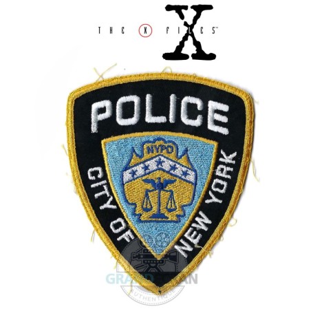 THE X-FILES Season 11 Police Patch B Original Prop