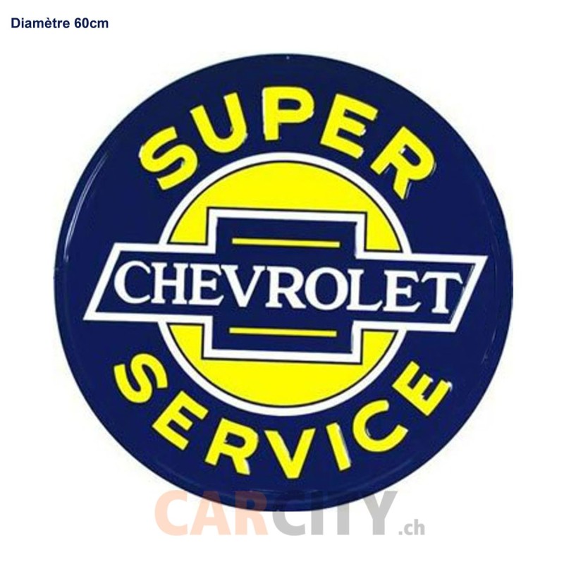 Enseigne Chevrolet Service 60cm