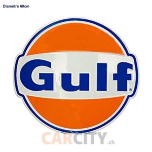 Enseigne Gulf Oil 60cm