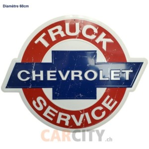 Enseigne Chevrolet Truck Service 60cm