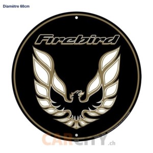 Enseigne Pontiac FireBird 60cm