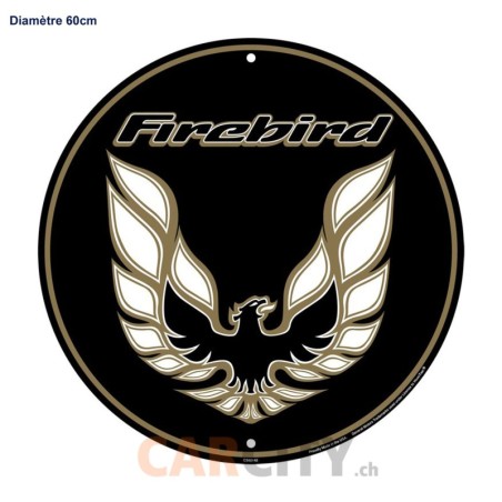 Enseigne Pontiac FireBird 60cm