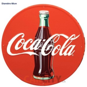 Enseigne Coca Cola 60cm