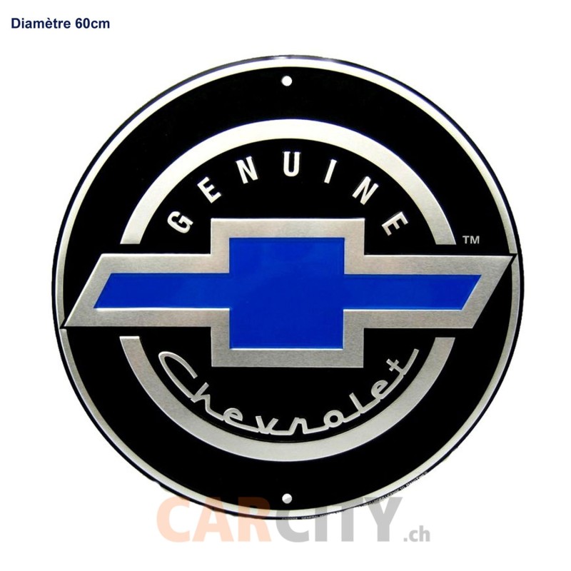 Enseigne Genuine Chevrolet 60cm