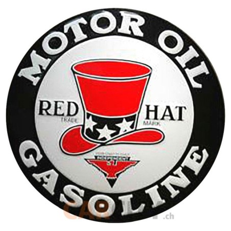 Enseigne Red Hat Gasoline 60cm