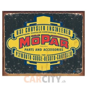 Enseigne Mopar Parts 41x32cm