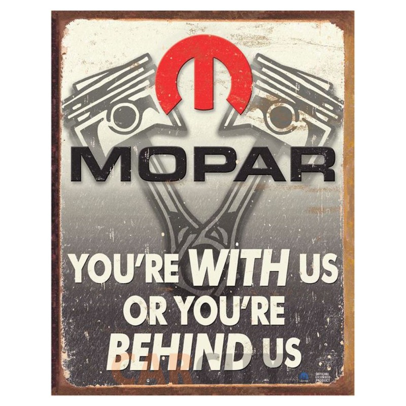 Enseigne Mopar With US 41x32cm