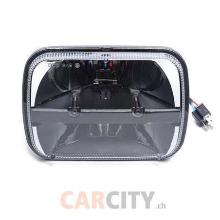 7x6 5x7 H6054 LED Headlights High Low Beam Sealed Headlamps