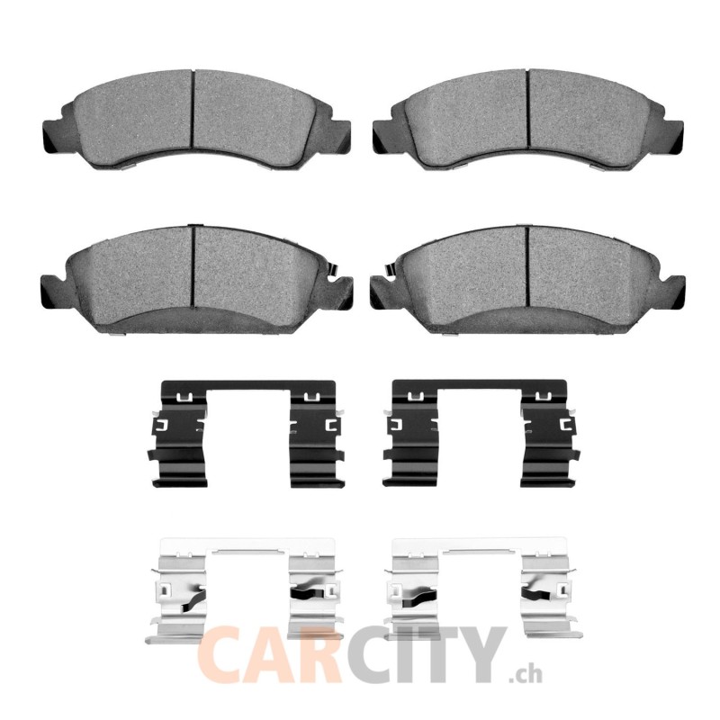 DYNAMIC FRICTION 1551136301 Plaquettes Avant
