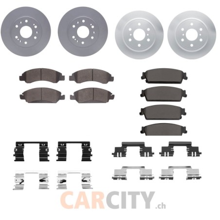 DYNAMIC FRICTION 451448032 Kit Freins Cadillac Escalade