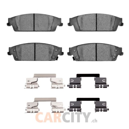 DYNAMIC FRICTION 1400119412 Ultimate Duty Brake Pad