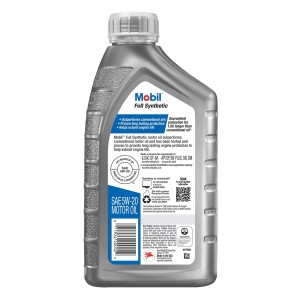 Mobil 5w20 Full Synthetic Motor Oil